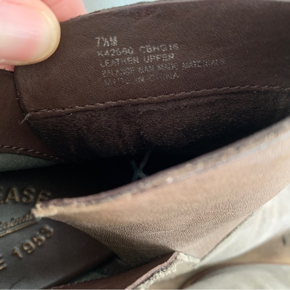 Kork-Ease Brown Suede Booties Size 7.5M - Picture 7 of 11